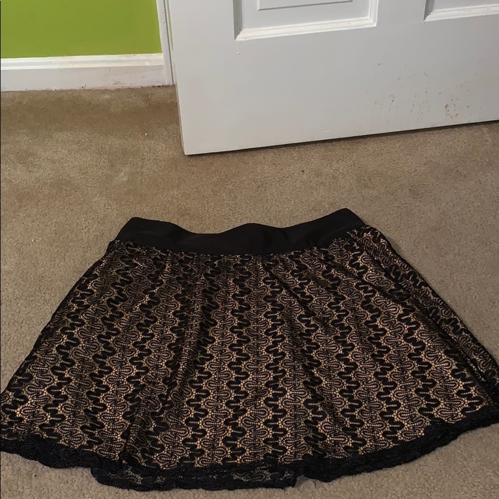 Black & Gold Skirt